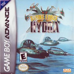 Strike Force Hydra box art for GameBoy Advance